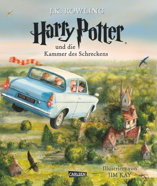 J. K. Rowling: Harry Potter und die Kammer des Schreckens, illustriert